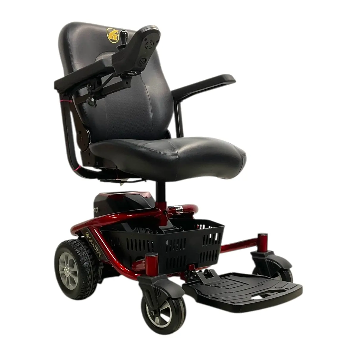 Golden Literider Envy Portable Power Wheelchair | 18" X 16" Seat | Quick & Easy Disassembly! 1