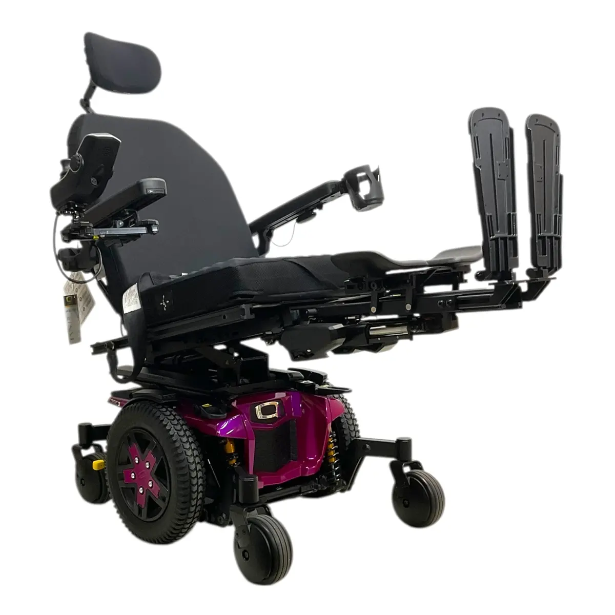 Pride Mobility Quantum Q6 Edge 3 Power Wheelchair | Tilt & Power Legs | Only 1 Mile Of Use! 1