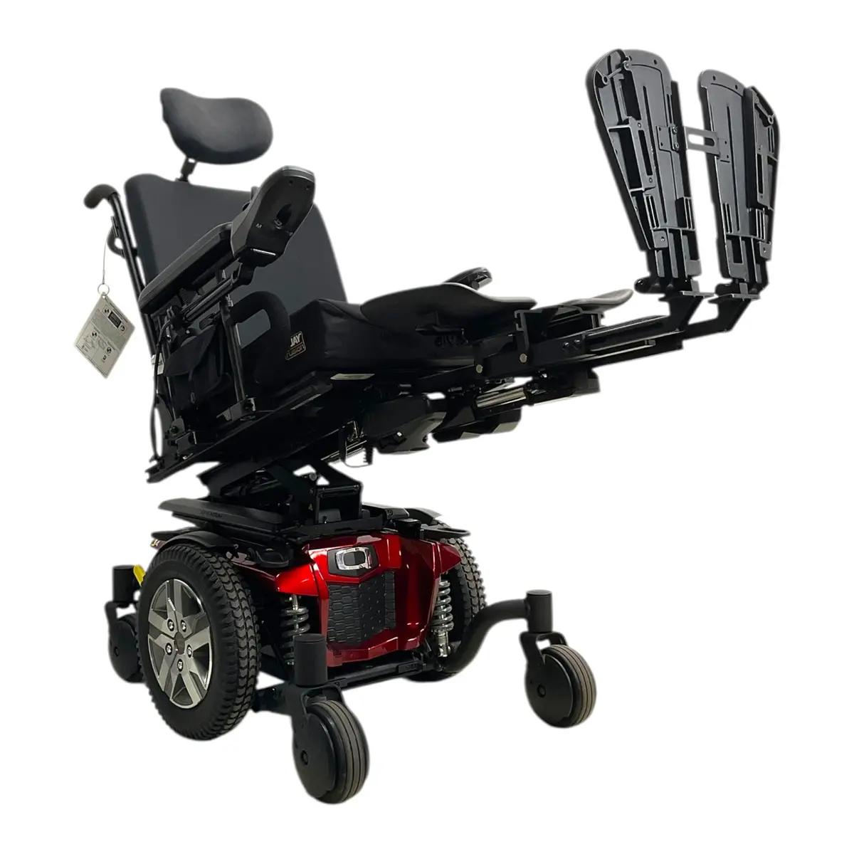 2022 Pride Mobility Quantum J4 Rehab Power Wheelchair | Power Legs & Tilt | Includes Transit Kit 1
