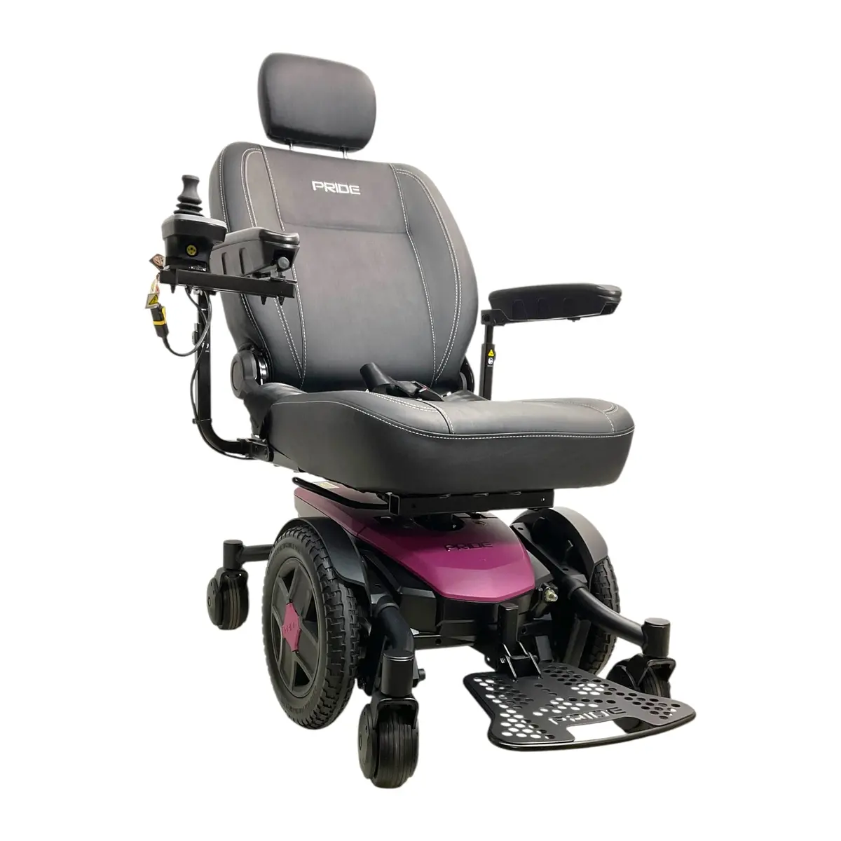 2024 Pride Jazzy Evo 613 Power Wheelchair | Swivel Seat & Seat Recline | 20" X 20" Seat | Like New! 1