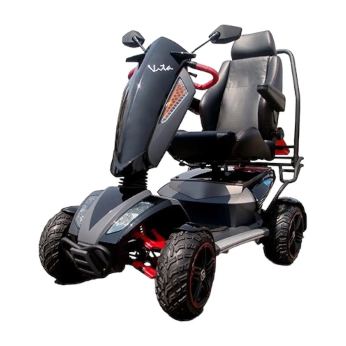 New Ev Rider S12x Vita Monster 4-Wheel Recreational Mobility Scooter | Max Speed 11.5 Mph | 350 Lbs Weight Capacity 1