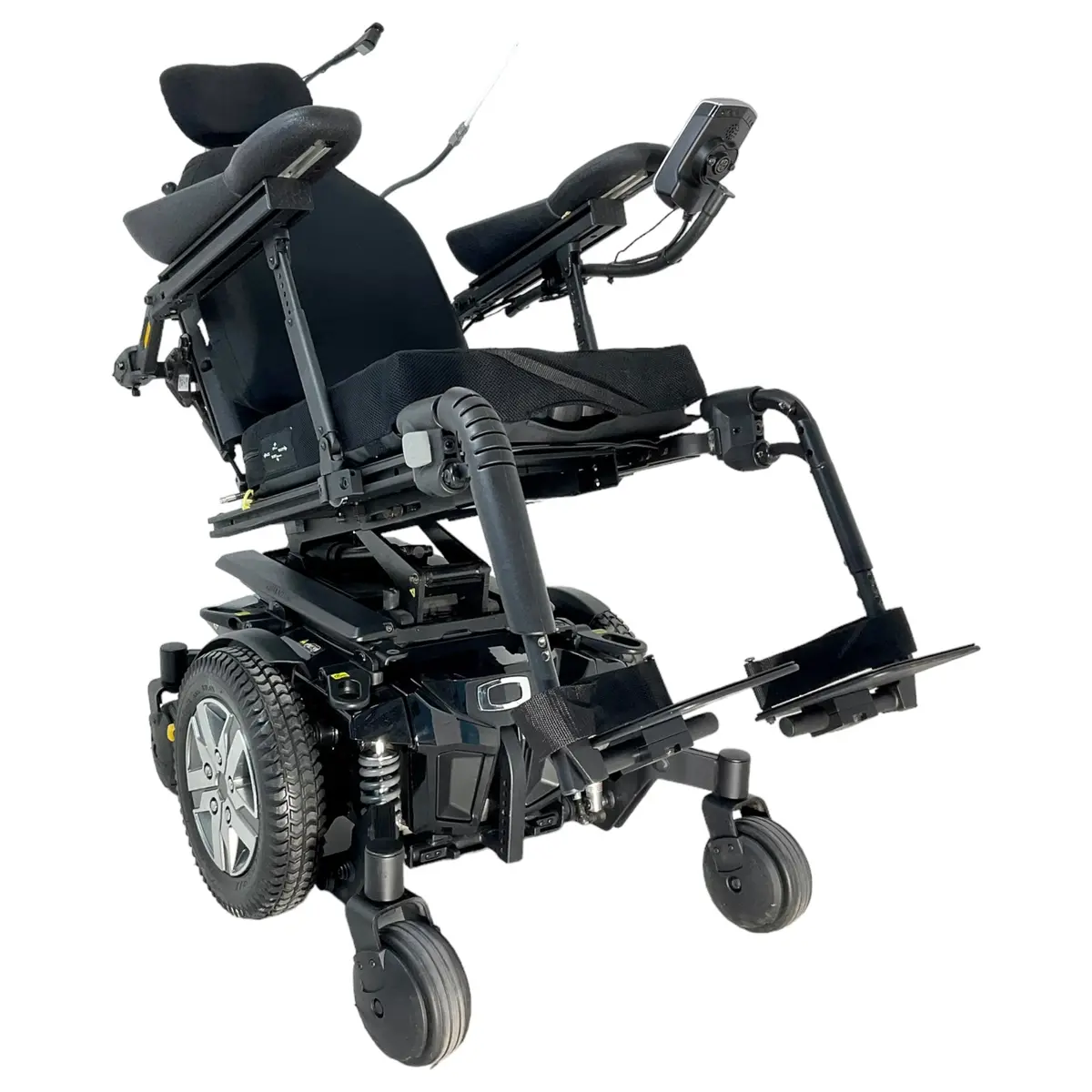 Pride Mobility Quantum Q6 Edge 2.0 Power Chair With Sip And Puff | 16 X 17 Inch Seat | Tilt & Recline | Attendant Control 1