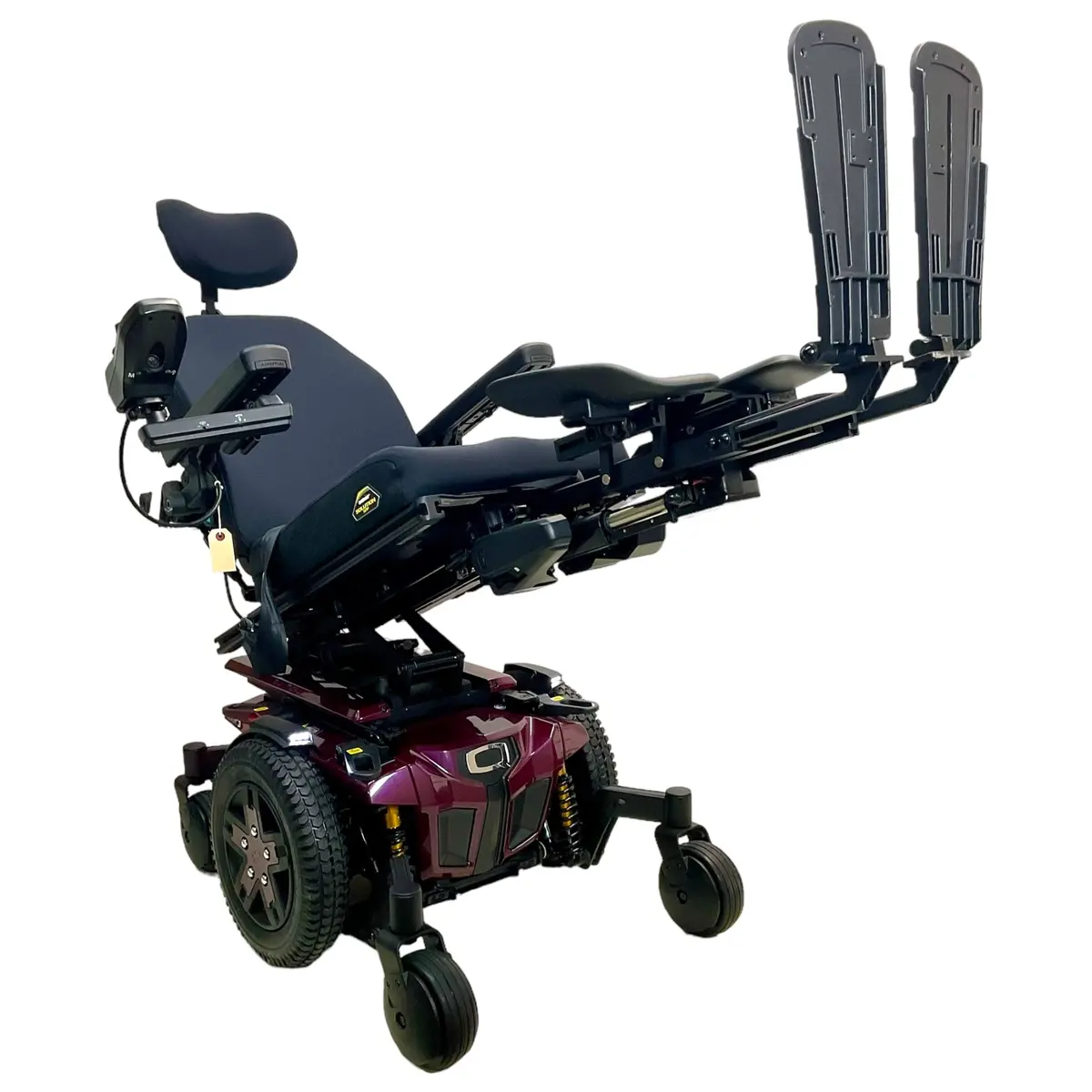 2020 Pride Mobility Quantum Q6 Edge 3 Power Chair | Tilt, Power Extending Legs | Only 1 Mile! 1
