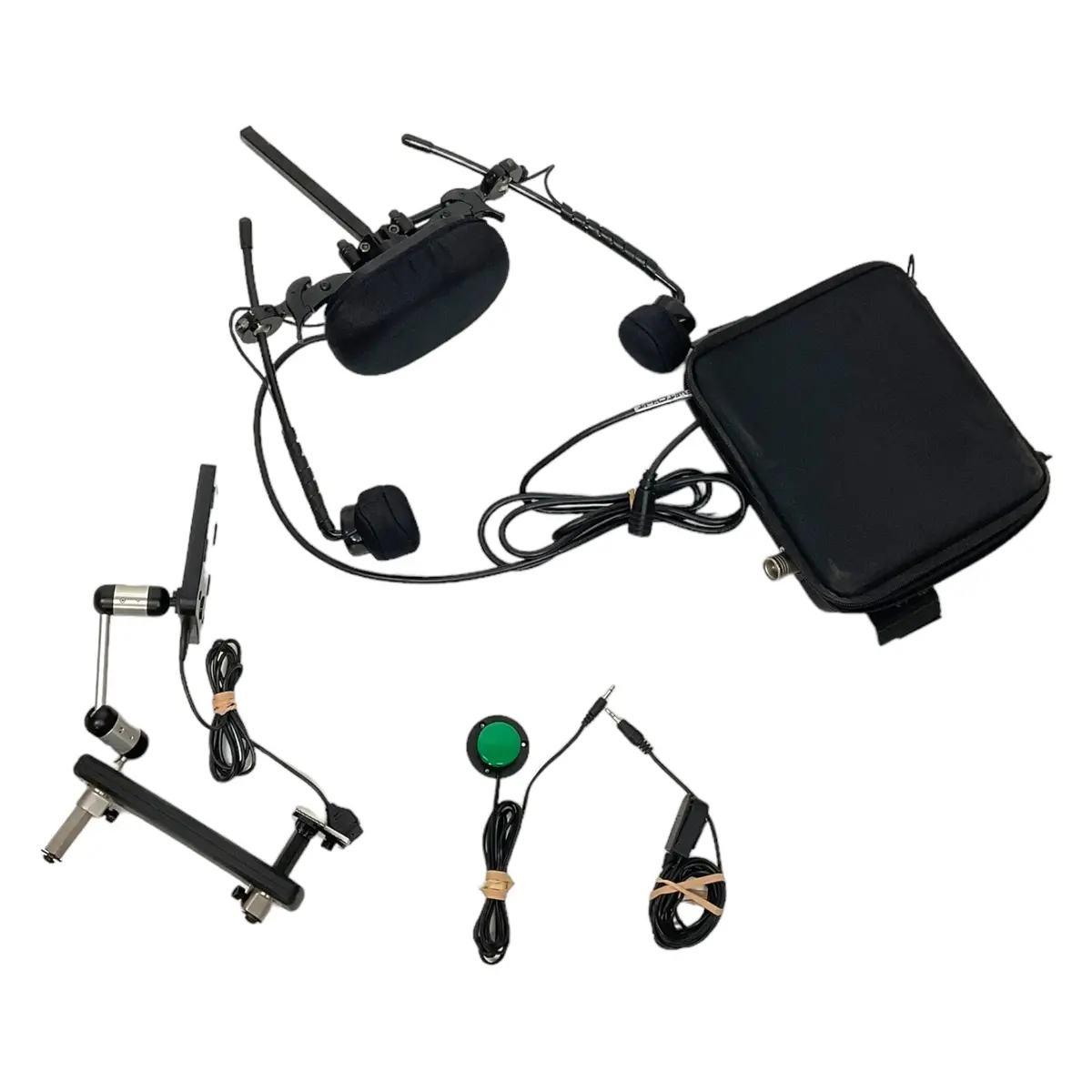 Switch-It Dualpro Head Array Assembly For Permobil & Sunrise Medical Quickie Power Chairs With R-Net Omni 2 Displays | E2328 | Display Mount Included 1