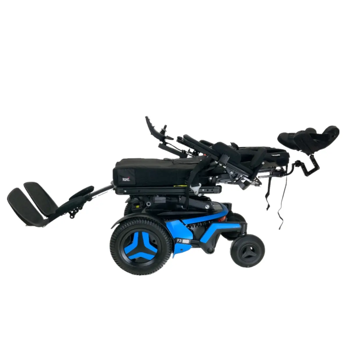 2020 Permobil F3 Rehab Power Chair | Tilt, Recline, Power Legs | 17" X 19" Seat | Recline, Contoured Headrest 1
