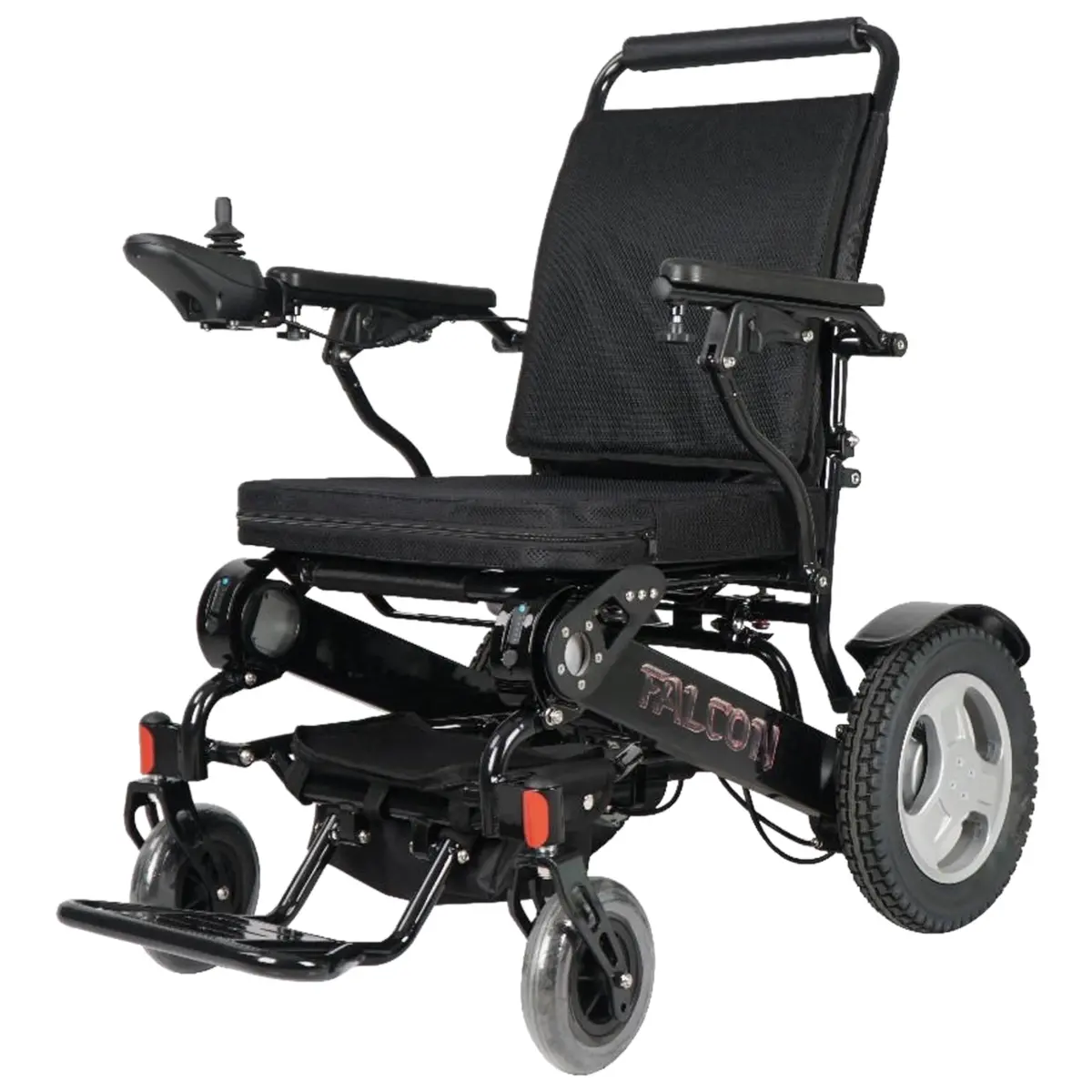 Falcon Hd Portable Power Chair With Reclining Backrest | 19 X 17 Inch Seat | 400 Lbs Weight Capacity 1