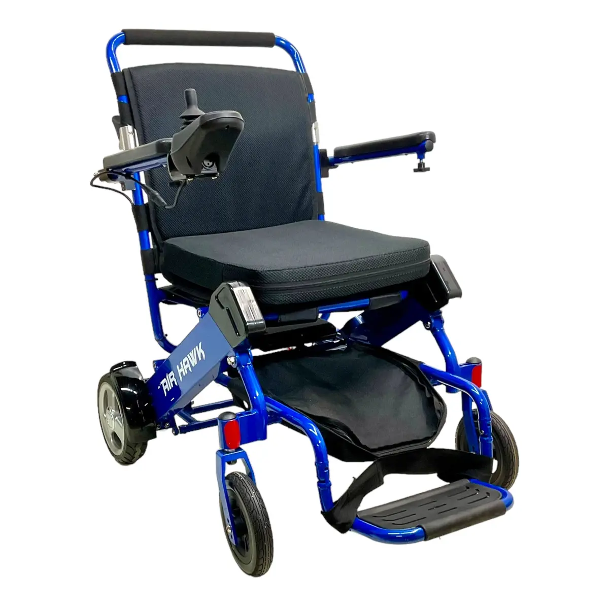 Like-New Air Hawk Folding Power Wheelchair | 16 X 16 Inch Seat | Lightweight Folding Frame 1