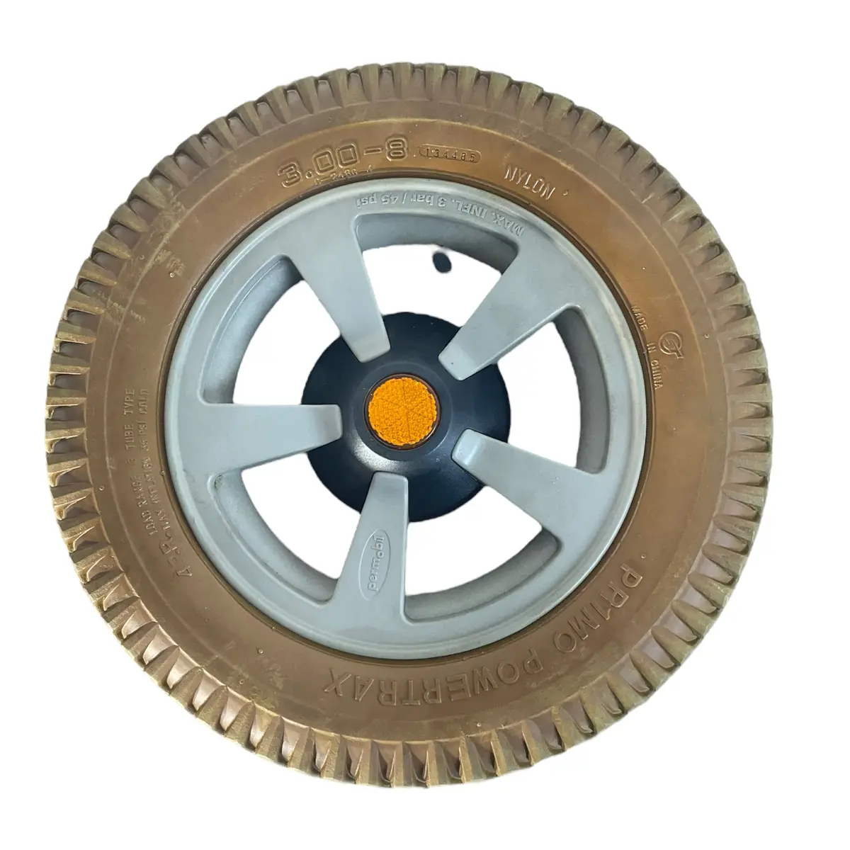 Duro Pneumatic Drive Wheel For Pride Mobility, Invacare, Permobil & More Power Chairs | Pr1mo | Whlasmb1646 1