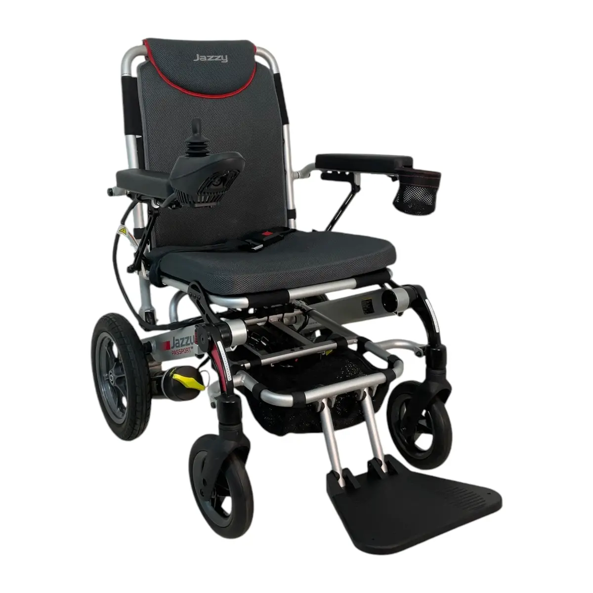 Pride Mobility Jazzy Passport Power Wheelchair | 16.5 X 17.5 In Seat | Portable Folding Frame 1