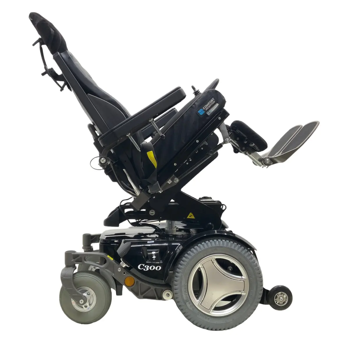Permobil C300 Rehab Power Wheelchair With Tilt | 18" X 17" Seat | Tilt Seating Function 1