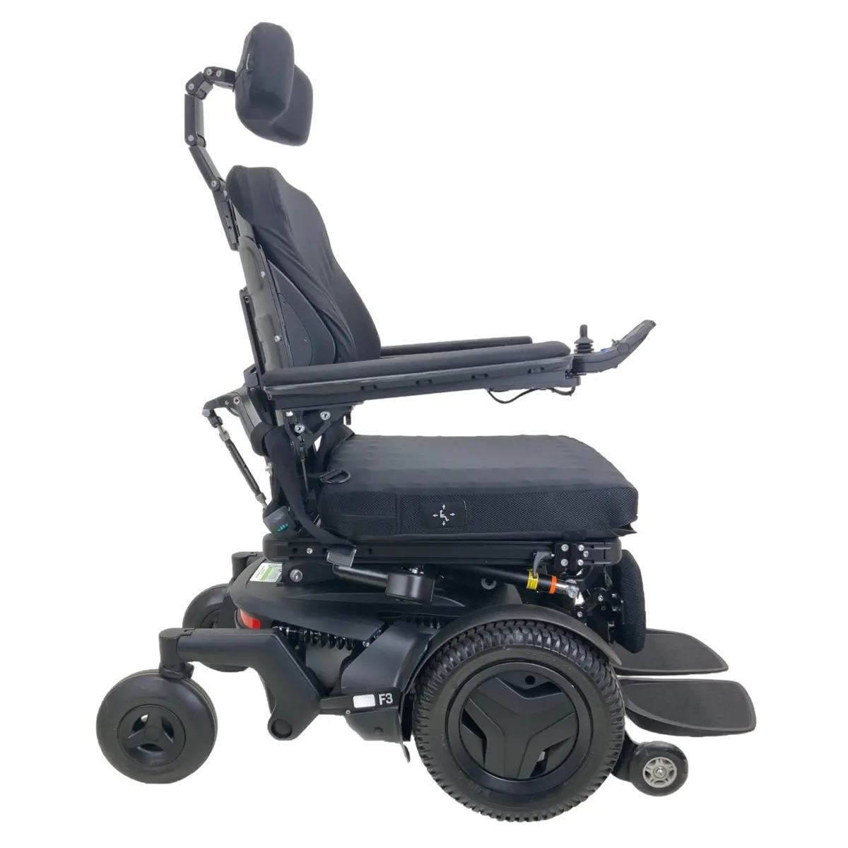 Permobil F3 Rehab Power Chair - Tilt, Recline, Power Legs | 17" X 21" Seat | Only 4 Miles! 1