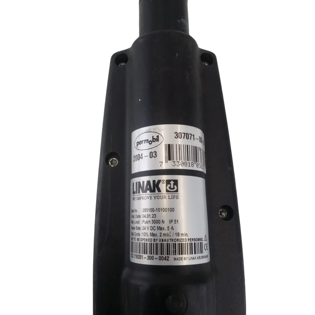Recline Actuator For Permobil Power Wheelchairs | Linak | 307071 2