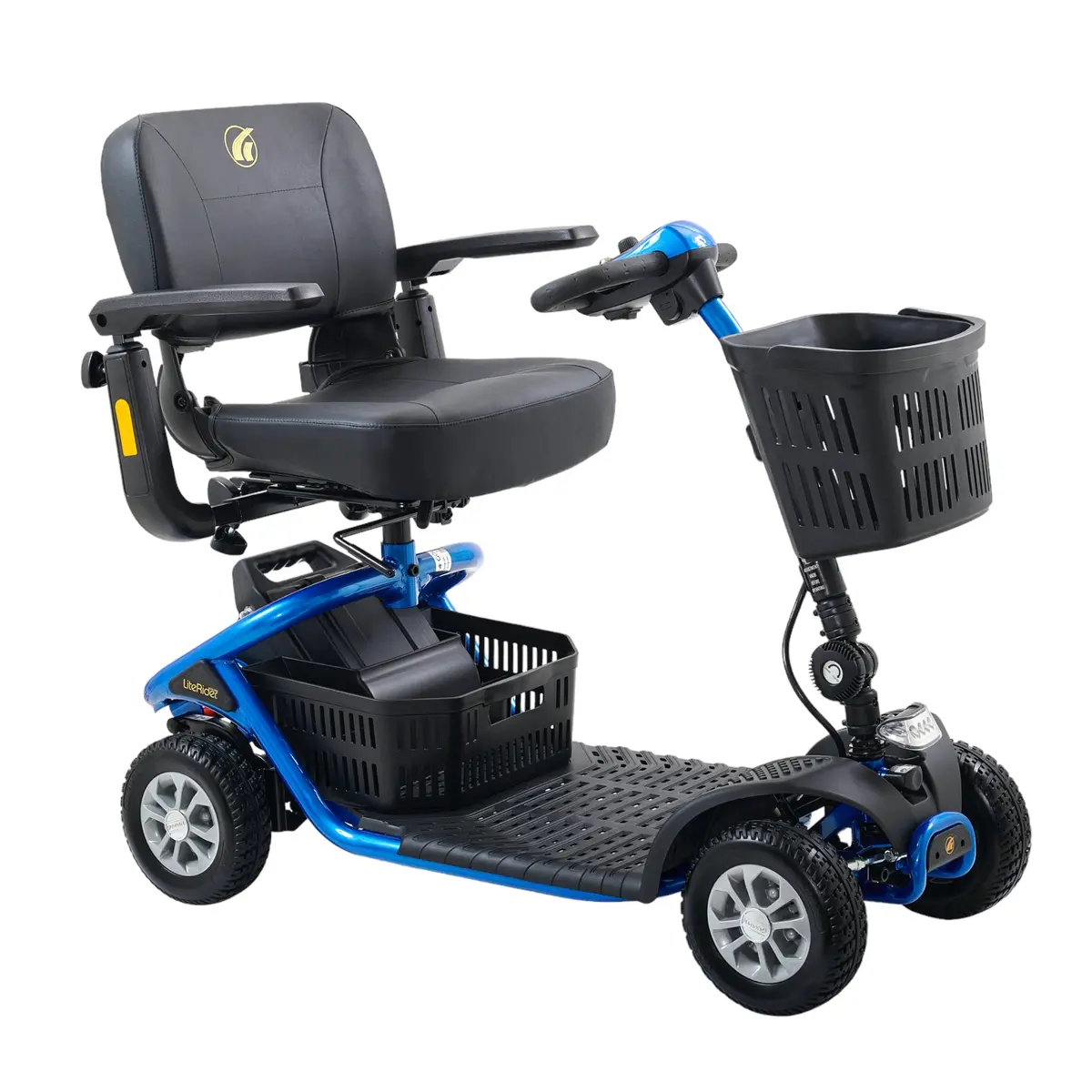 New Golden Technologies Literider 4-Wheel Full Size Mobility Scooter | Max Speed 5 Mph | 300 Lbs Weight Capacity 1