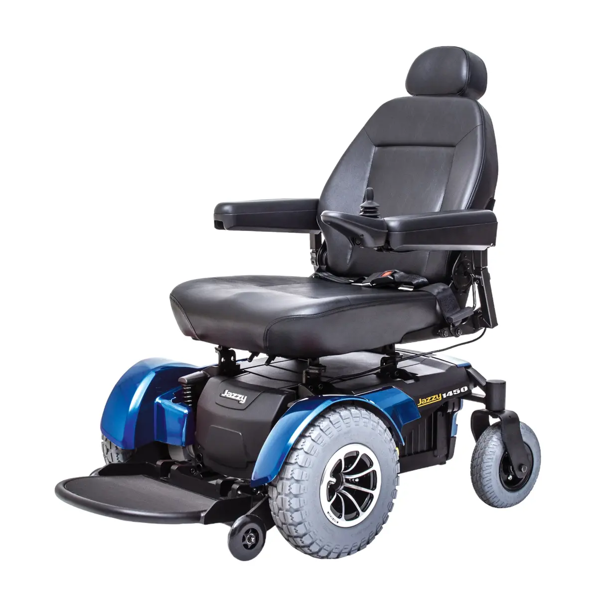 New Pride Mobility Jazzy 1450 Heavy Duty Power Chair | 22" - 28"W X 20" - 24"D Seat | 600 Lbs Weight Capacity 5