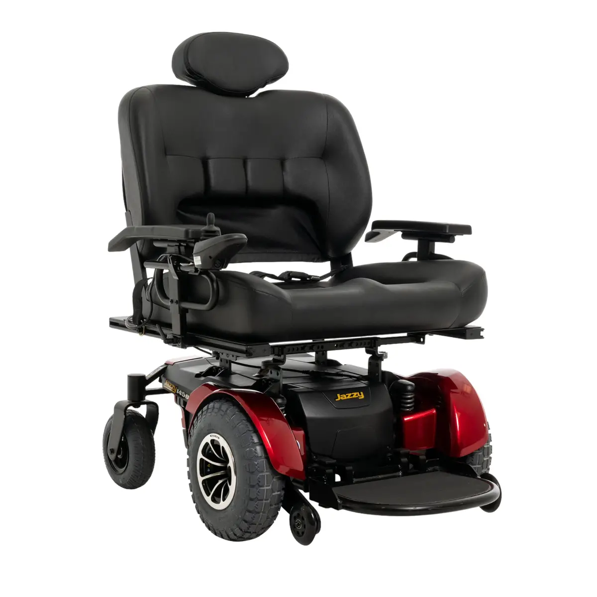 New Pride Mobility Jazzy 1450 Heavy Duty Power Chair | 22" - 28"W X 20" - 24"D Seat | 600 Lbs Weight Capacity 5