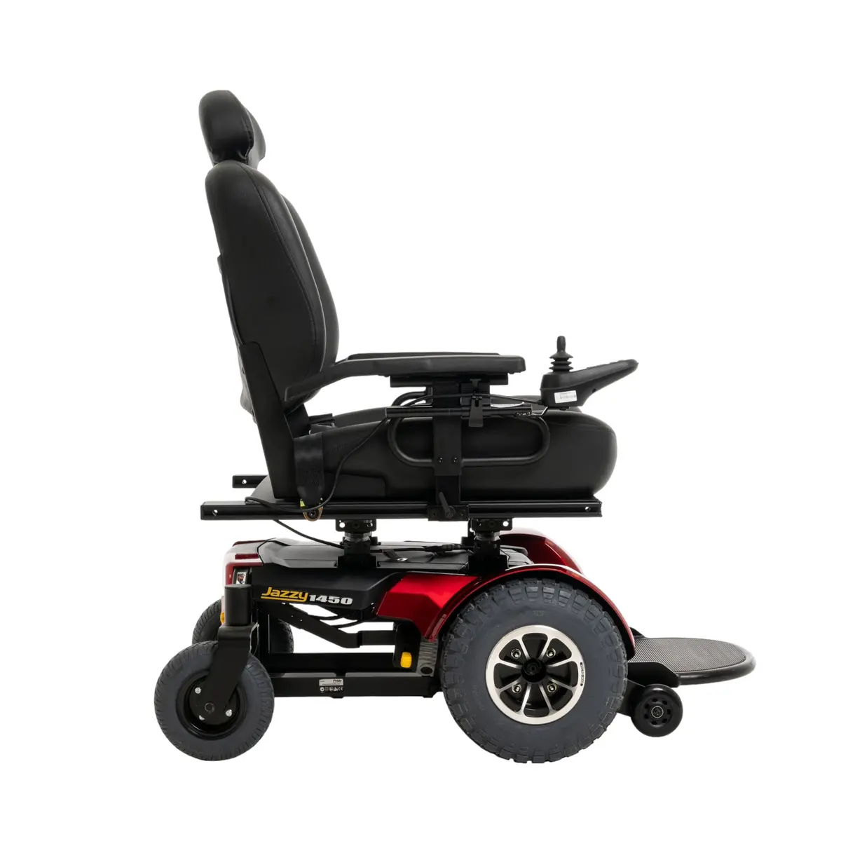 New Pride Mobility Jazzy 1450 Heavy Duty Power Chair | 22" - 28"W X 20" - 24"D Seat | 600 Lbs Weight Capacity 6