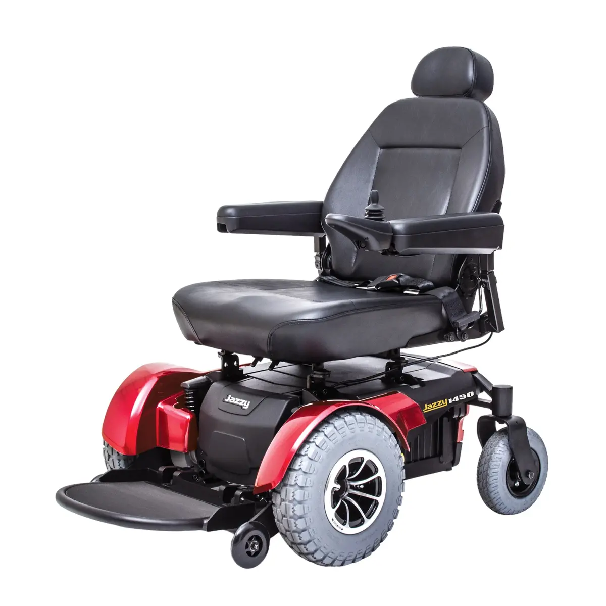 New Pride Mobility Jazzy 1450 Heavy Duty Power Chair | 22" - 28"W X 20" - 24"D Seat | 600 Lbs Weight Capacity 7