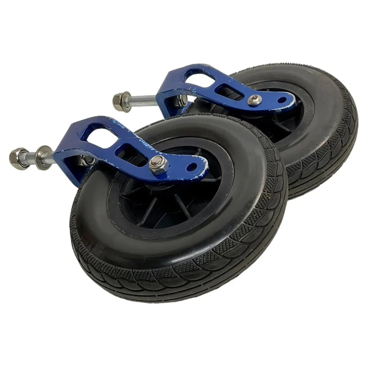 Set Of Caster Wheels For Eagle Hd And Electra 7 Power Chairs | 7 X 2 Inches | Forks Included 1