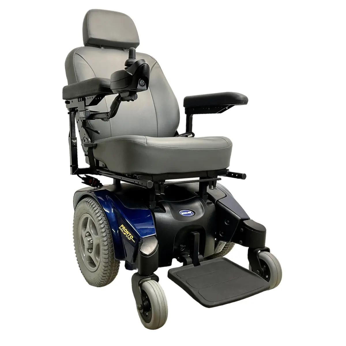 Invacare Pronto M91 Power Chair | 19 X 17 Inch Seat | Manual Seat Recline | Foldable Seat 1