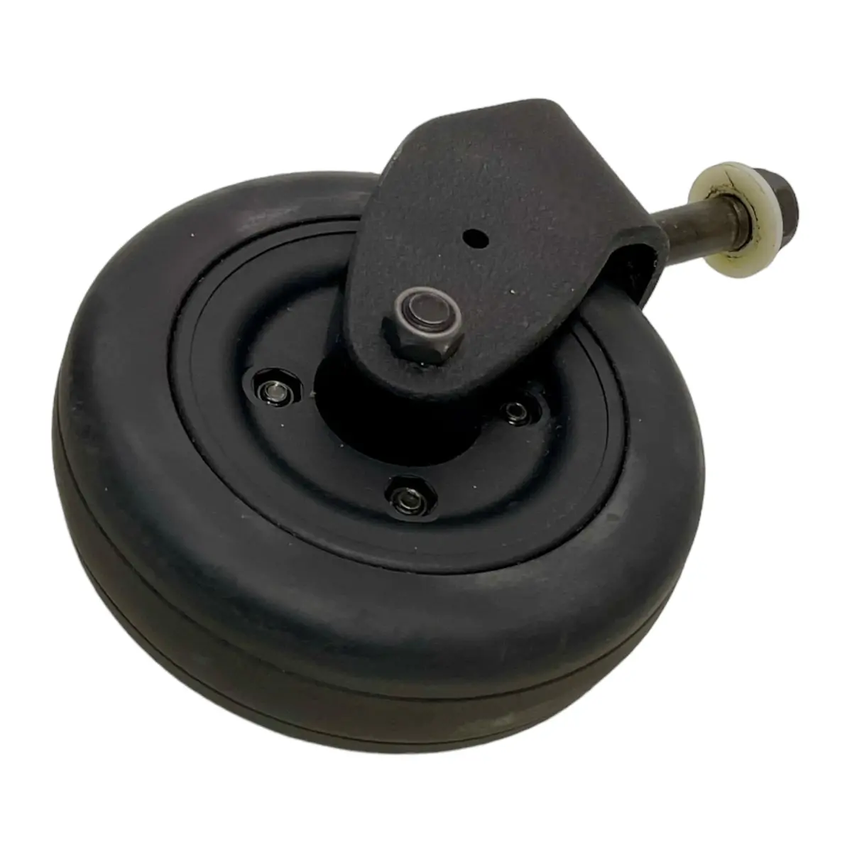 Caster Wheel With 2-Sided Fork For Invacare Tdx Sp2, Tdx Sp2x, Tdx Sp2v, And Tdx Sp2v Hd Power Chairs | 60102712 | 6" X 2" 1