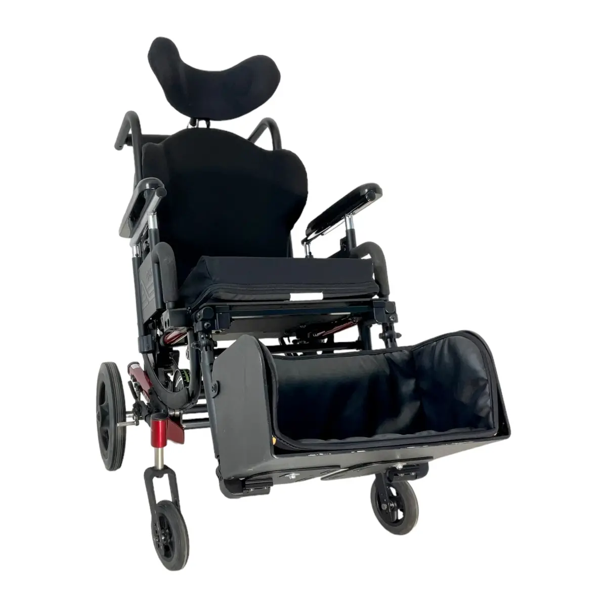 2020 Sunrise Medical Quickie Iris Tilt-In-Space Wheelchair | 15 X 17 Inch Seat | Leg Box Included 1