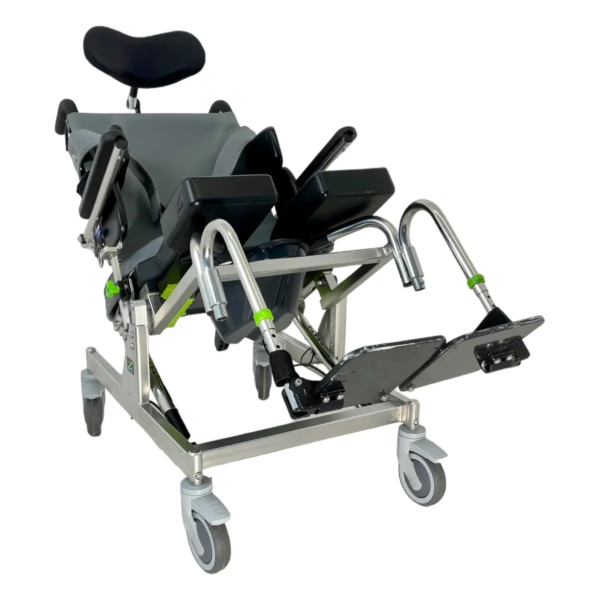 Raz Designs Raz-At Attendant Tilt Shower Chair | 18 X 19 Inch Seat | Bodypoint Chest Belt 1