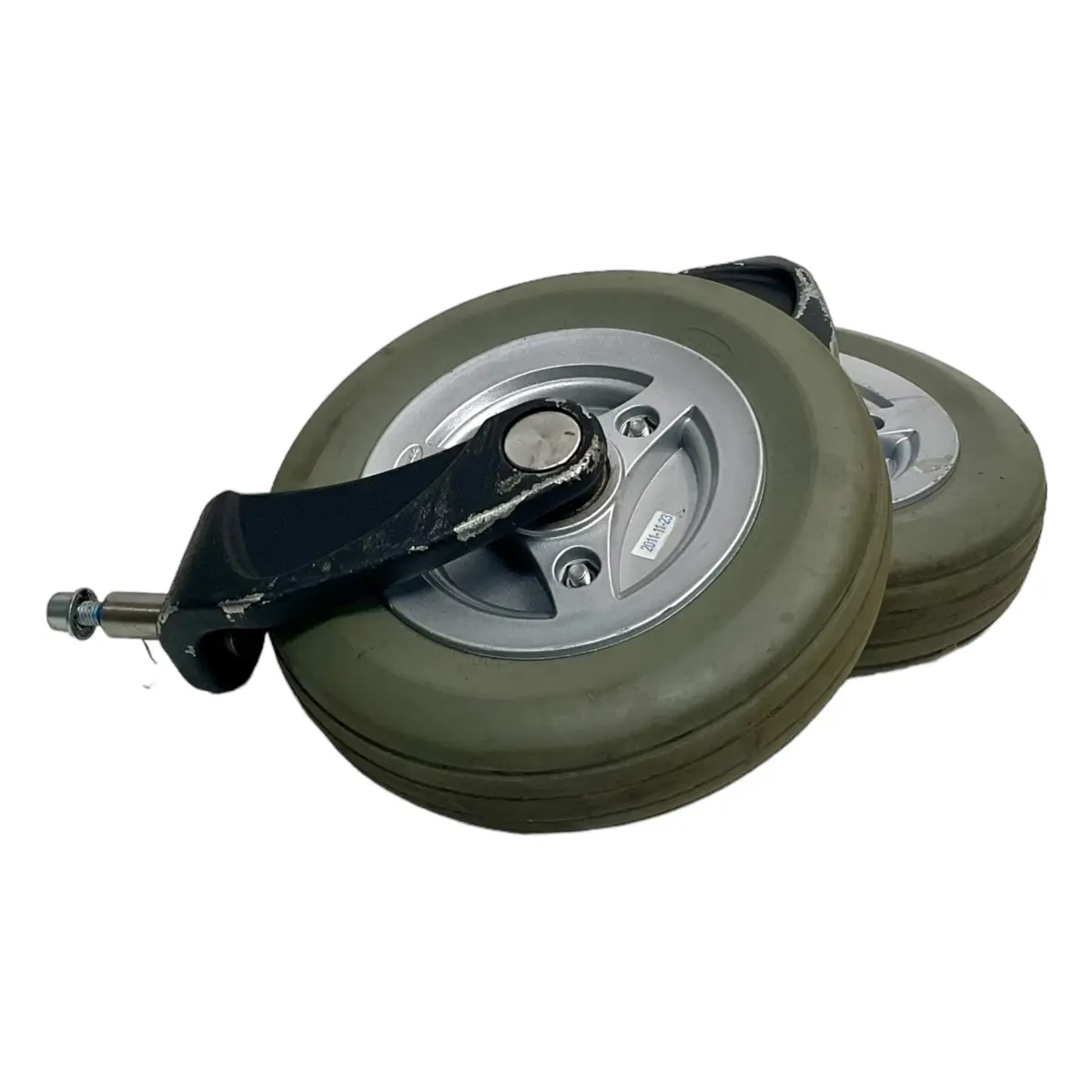 Set Of 8 X 2 Inch Caster Wheels With Forks For Permobil M300, M400, M300 Hd Power Chairs | 1826508 | 324235 | 324236 1