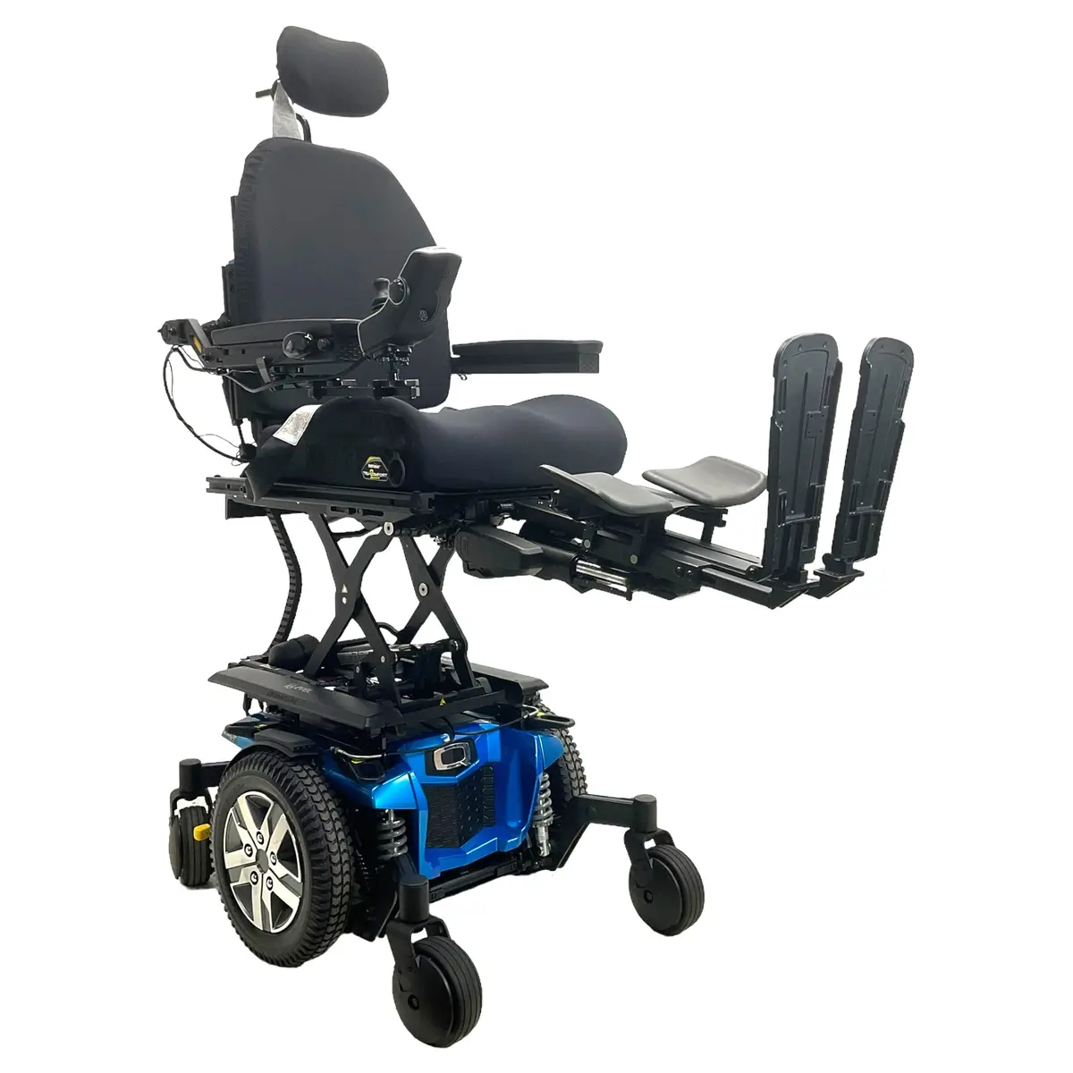 Pride Mobility Quantum Q6 Edge 2.0 Power Wheelchair | 18" X 20" Seat | Lighting Kit, Seat Elevate | Only 2 Miles! 1