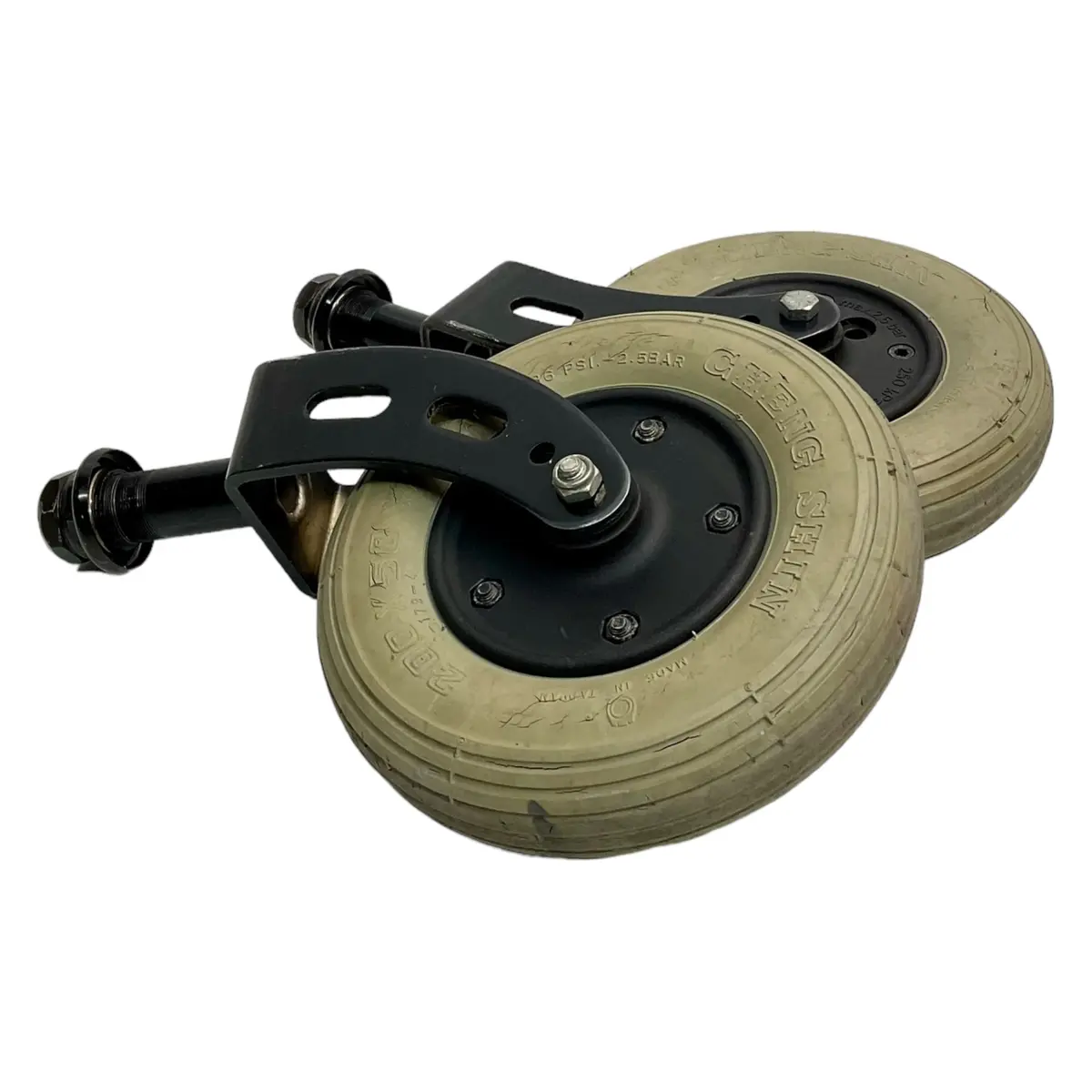 Set Of Front Caster Wheels For Merits Dualer & Merits Regal Power Chairs | 8 X 2 Inches | 33000115 1