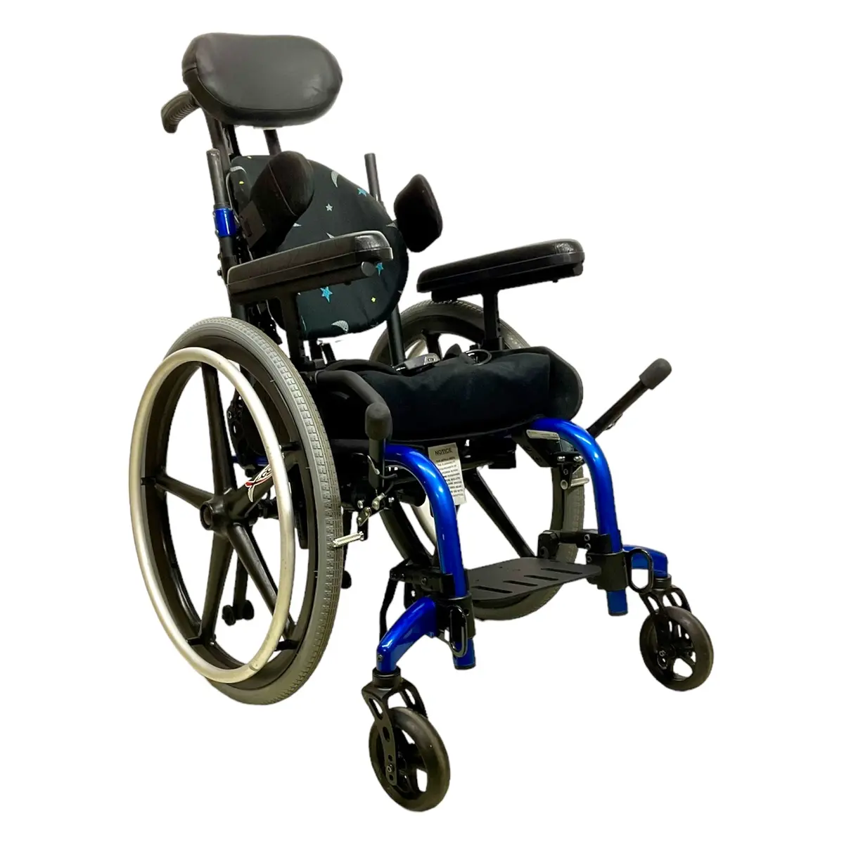 Ki Mobility Little Wave Clik Xpe Pediatric Wheelchair | 12 X 12 Inches | Reclining Backrest 1
