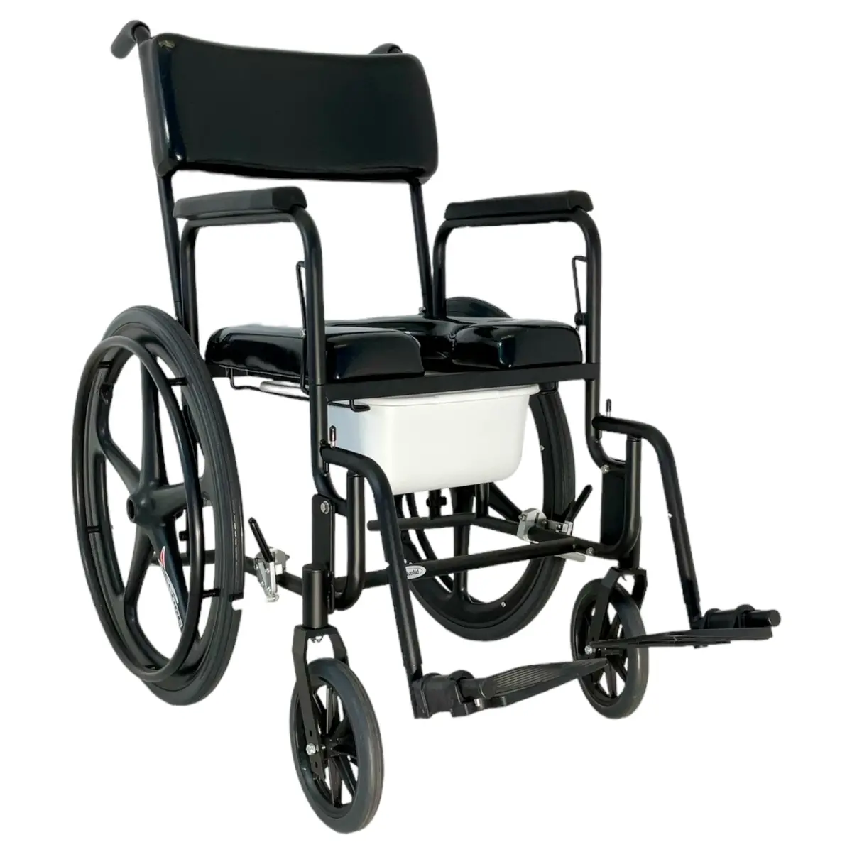 Activeaid 480 Rehab Shower/Commode Chair | 16 X 16 Inch Seat | Swing-Away Leg Rests 1