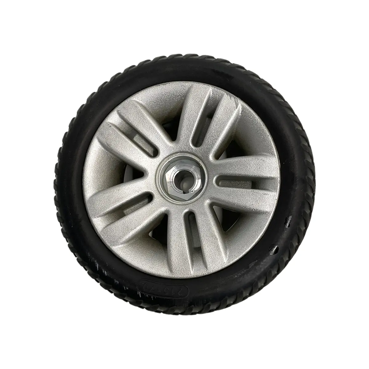 Flat-Free Rear Wheel Assembly For Drive Medical Spitfire Ex Series Scooters | 215 X 70 1