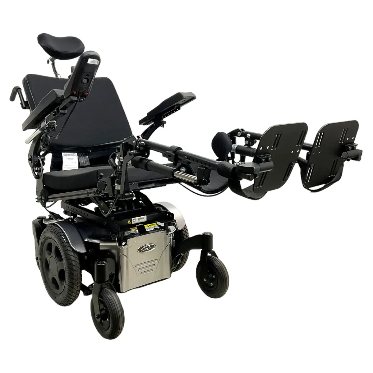 Mint Condition Sunrise Quickie Pulse 6 Power Chair | 20 X 20 Inch Seat | Individually Elevating Power Leg Rests | Less Than 1 Mile! 1