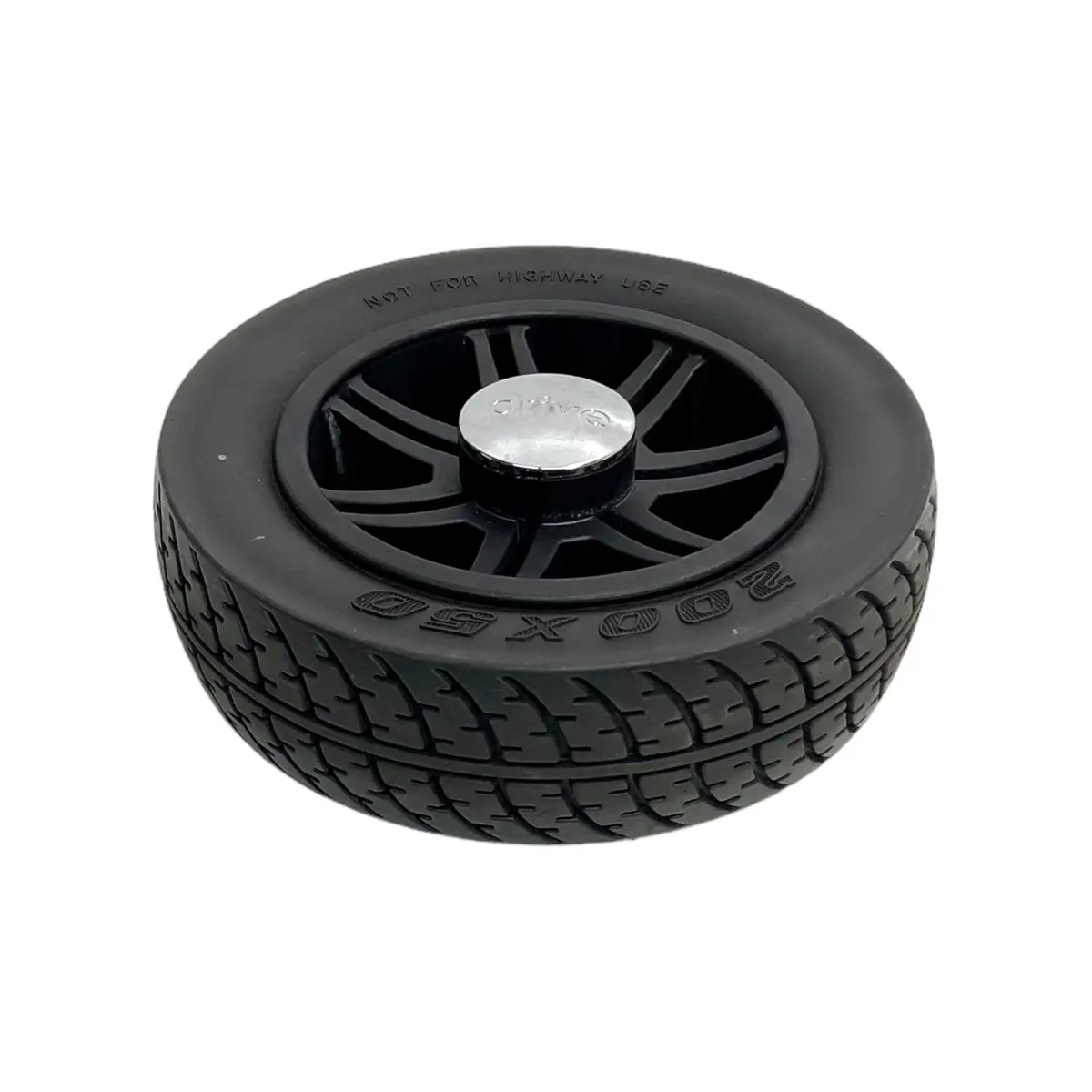 Flat-Free Rear Wheel Assembly For Drive Medical Spitfire Scout Scooters | 250 X 50 1