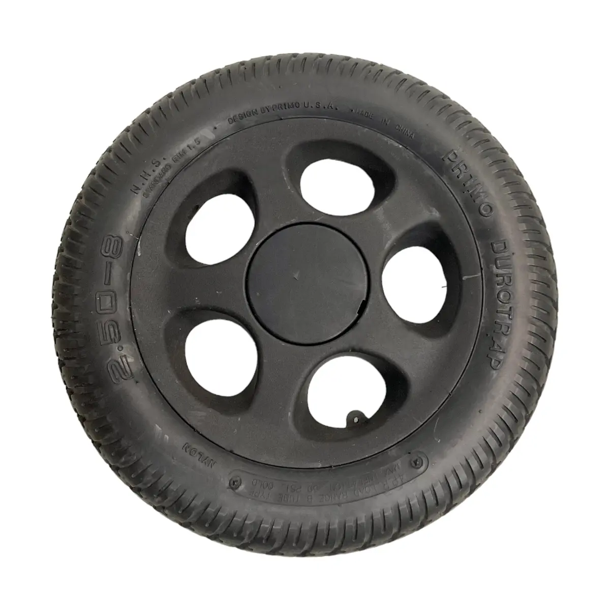Flat-Free Drive Wheel Assembly For Quickie Pulse 5, Pulse 6, Zippie Zm-310 Power Chairs | Pr1mo Durotrap 2