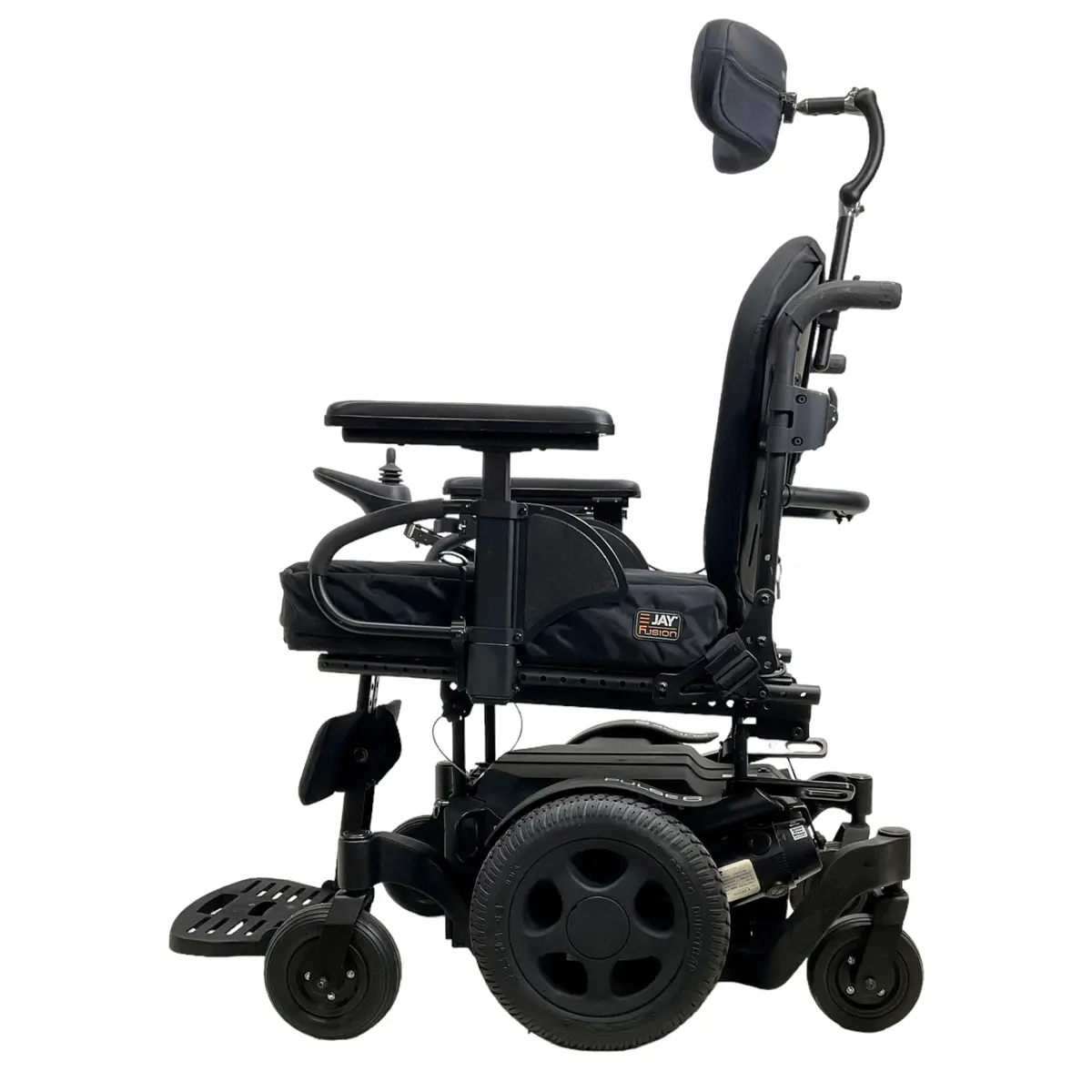 2019 Sunrise Medical Quickie Pulse 6 Power Wheelchair | 20 X 21 Inch Seat | Jay Cushion & Headrest 2
