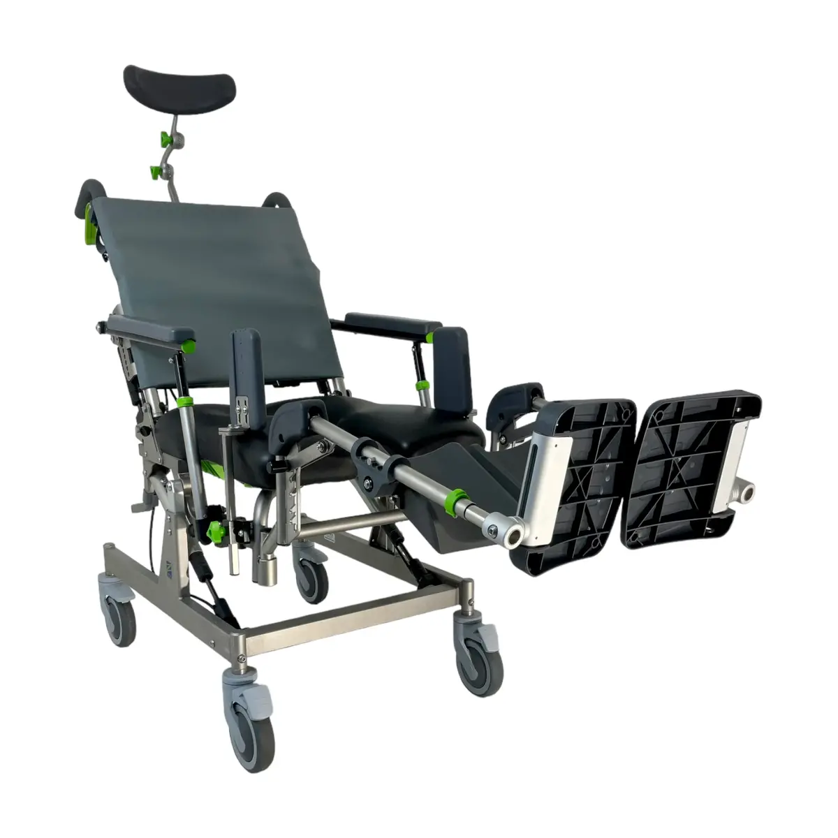Raz Designs Raz-At Shower Chair | 16 X 20 Inch Seat | Reclining Backrest, Elevating Leg Rests 1