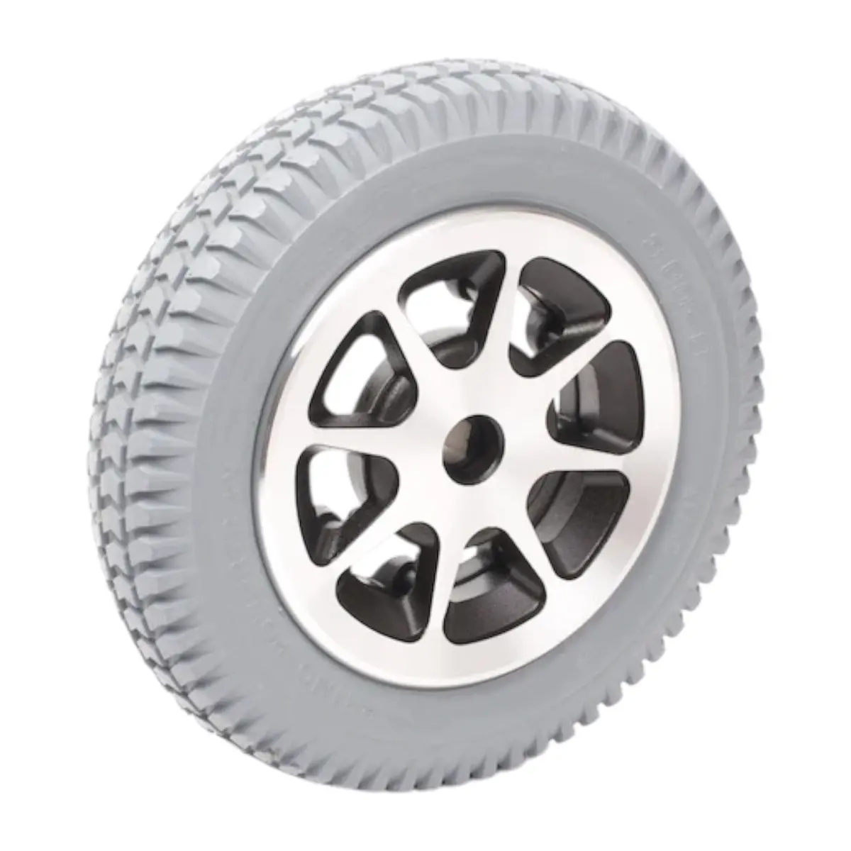 Flat-Free Drive Wheel Assembly For Pride Mobility Jazzy 1100, 1120,1120-2000, & 1122 Power Chairs | 14 X 3 Inches | Whlasmb1446 1