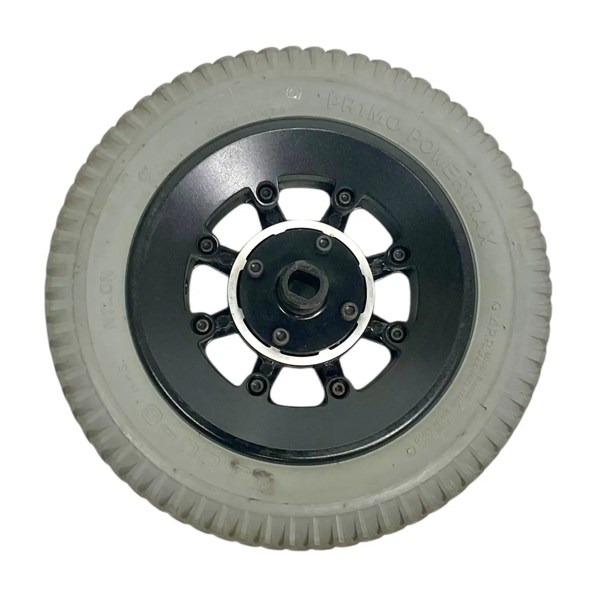 Flat-Free Drive Wheel Assembly For Pride Mobility Jazzy 1100, 1120,1120-2000, & 1122 Power Chairs | 14 X 3 Inches | Whlasmb1446 4