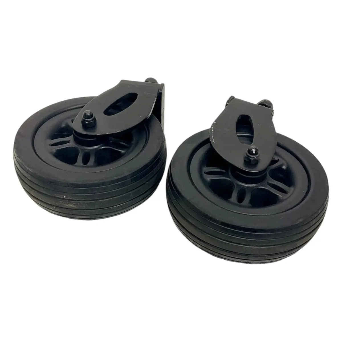 6" X 2" Set Of Caster Wheels With Forks For Merits Vision Sport & Vision Sport Lift Power Chairs | 3300145 1