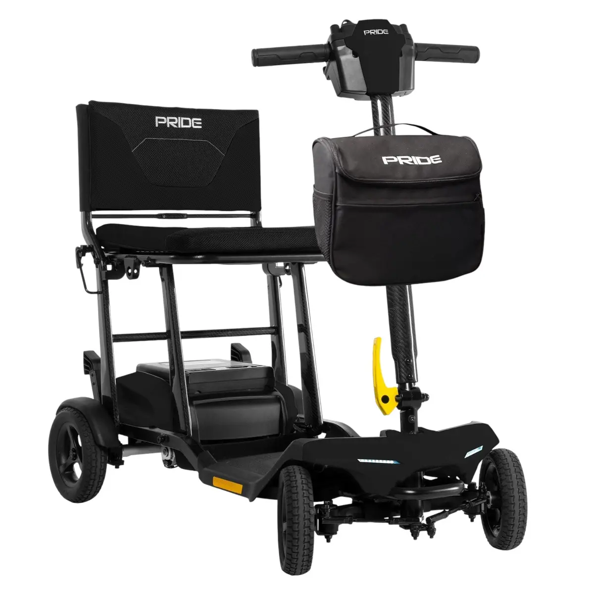New Pride Mobility Go Go Super Portable Scooter | 16 X 15 In Seat | Foldable Transporting Frame 1