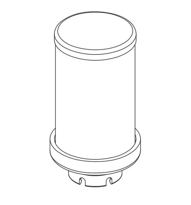 Wagner Filter With Collar For Zip 52 Finishing Diaphragm Pump 1
