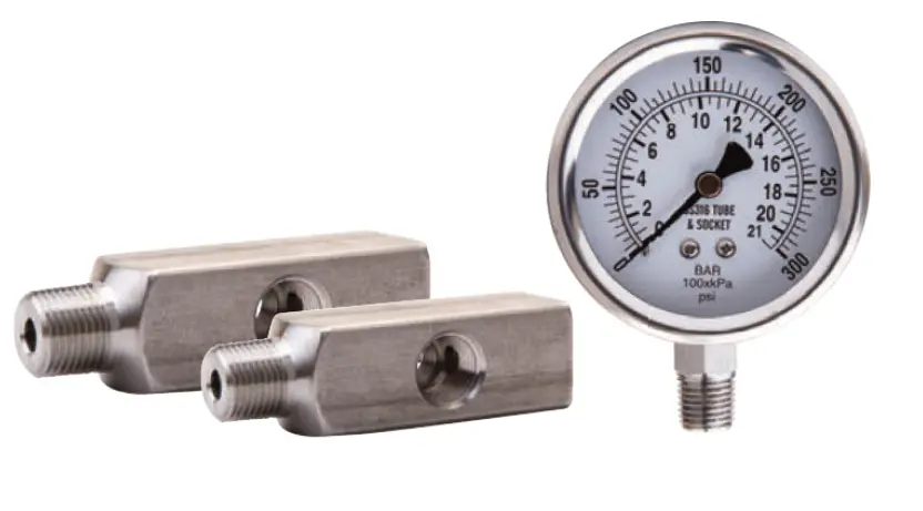 Aro High Pressure Gauges And Adapters 1