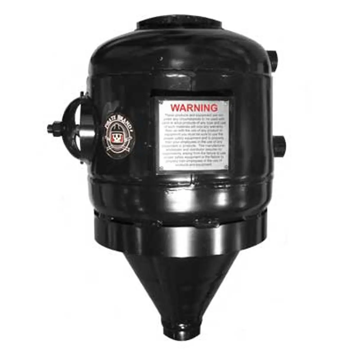 Pirate Brand - P & G Style, Vessel, Pressure, 14P, 1.0 Cu. Ft, 60* Cone Includes Handway Assembly, Pop-Up & "O"-Ring Seat 1