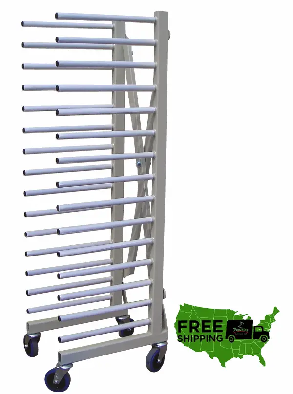 Raider Pro Paint Drying Rack, Expandable 15 Shelf 1