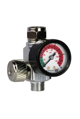 Sagola Rc2 Air Flow Regulator W/ Analogue Pressure Gauge 1