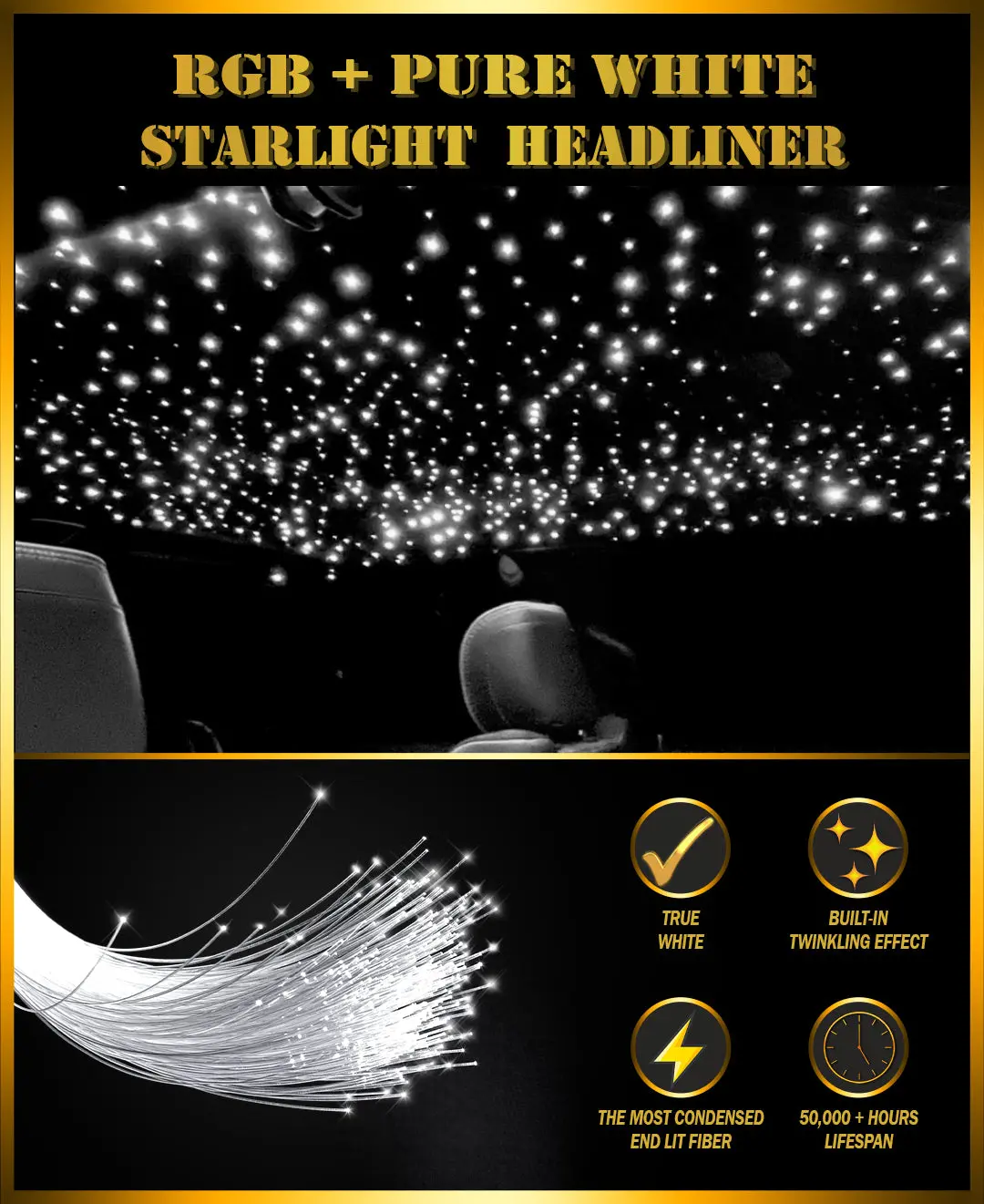 Rgbw+T Starlight Headliner 1