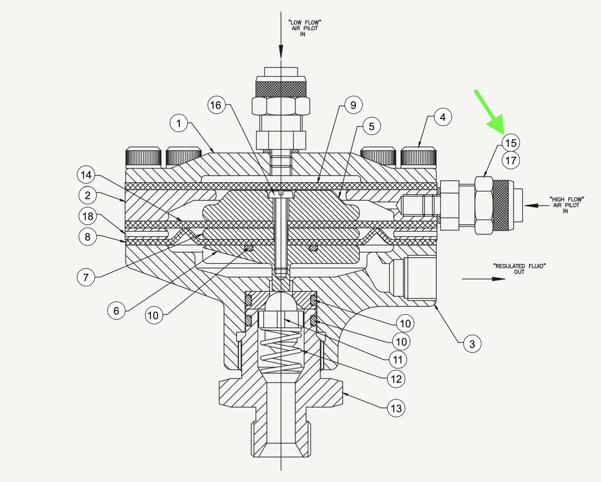 7892-12 Dr-1 Regulator Part #15 1