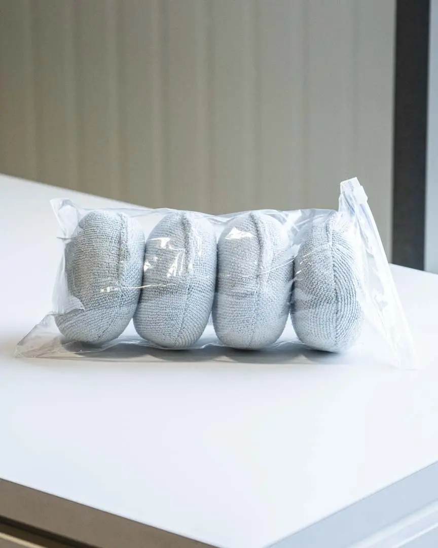 The Rag Company Pearl Puck Applicator - 4 Pack 1