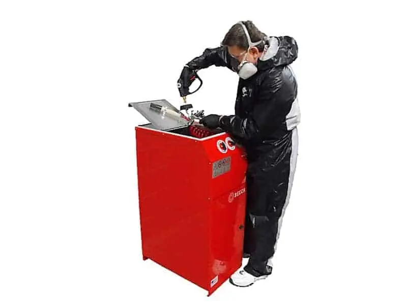 S300a Manual/Automatic Solvent Spray Gun Cleaner 1